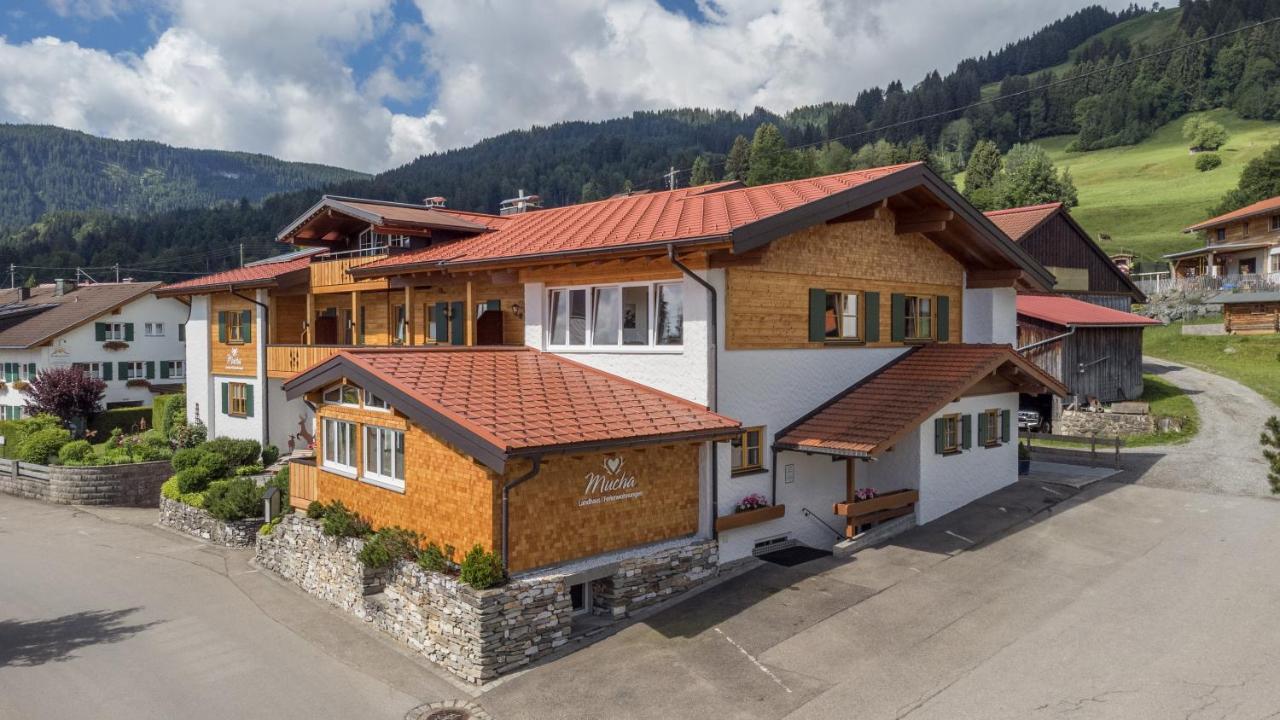 Landhaus Mucha - Ferienwohnungen - Naturpark Partner Bolsterlang Exterior photo